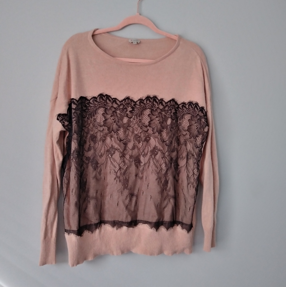 Cremieux M drop shoulder sweater